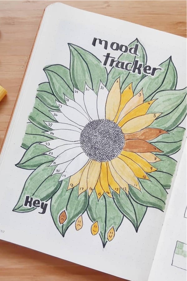 best layout inspiration with sunflowers