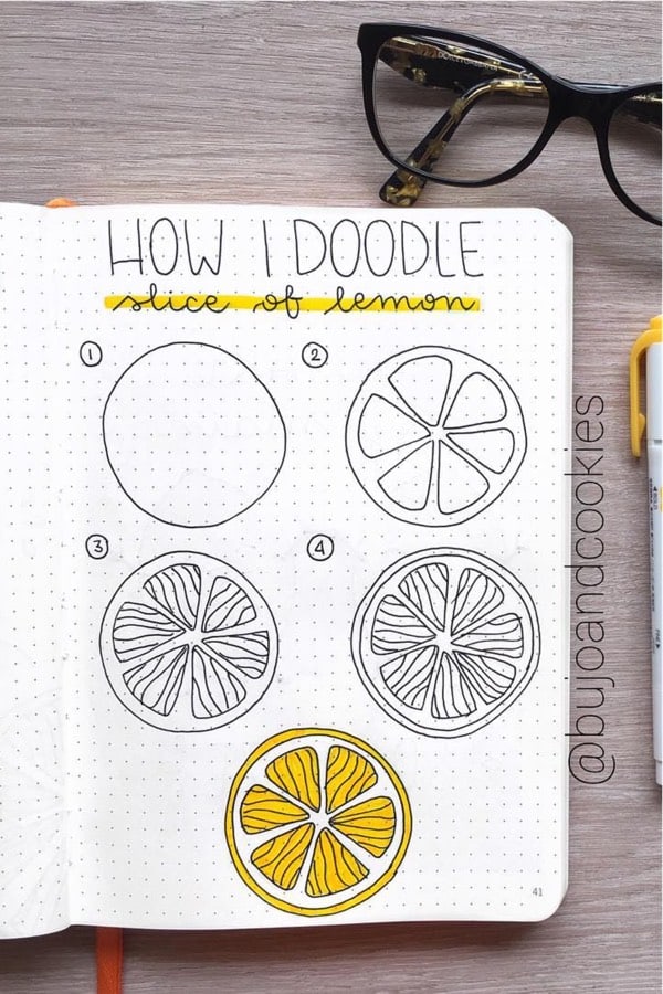doodle tutorial for lemons