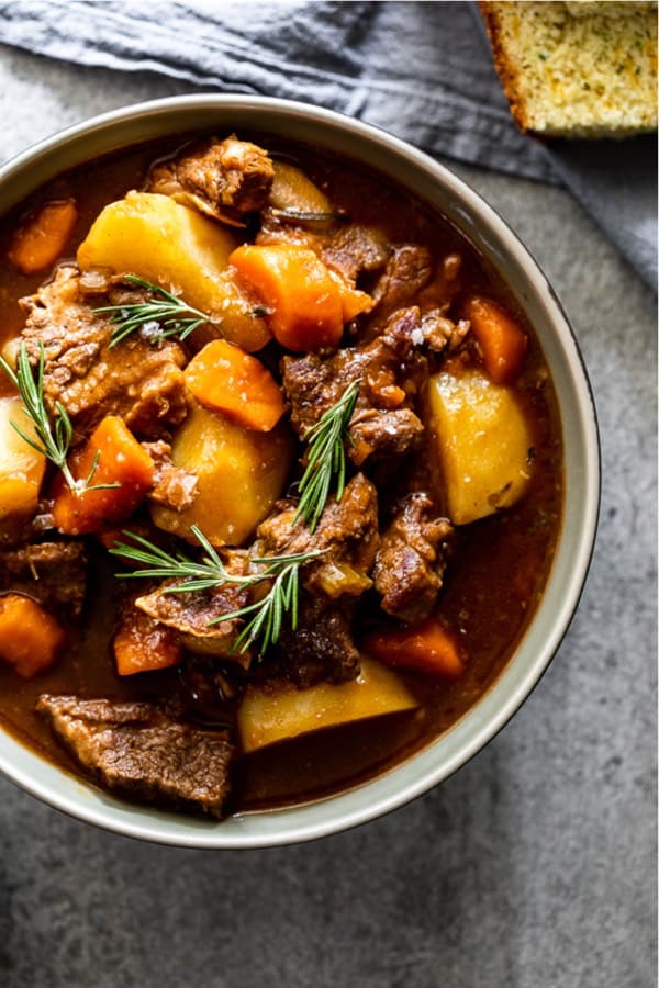 quick beef stew recipe for pressure cooker