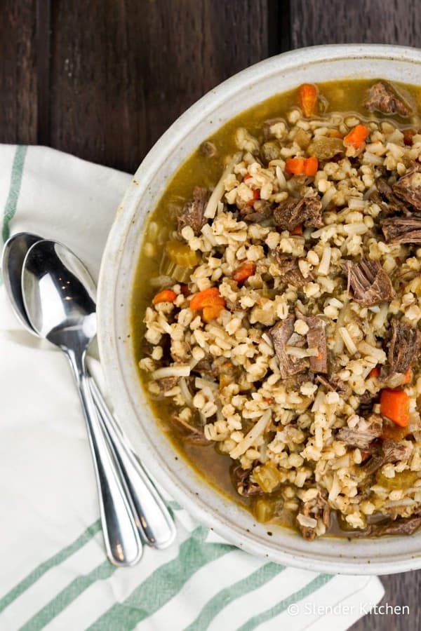 beef and barley stew for instant pot