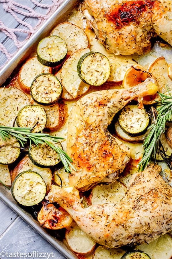 easy chicken sheet pan meal for the family