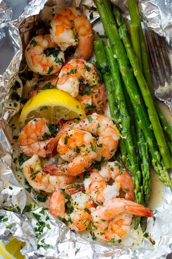 easy shrimp and veggie dinner recipe