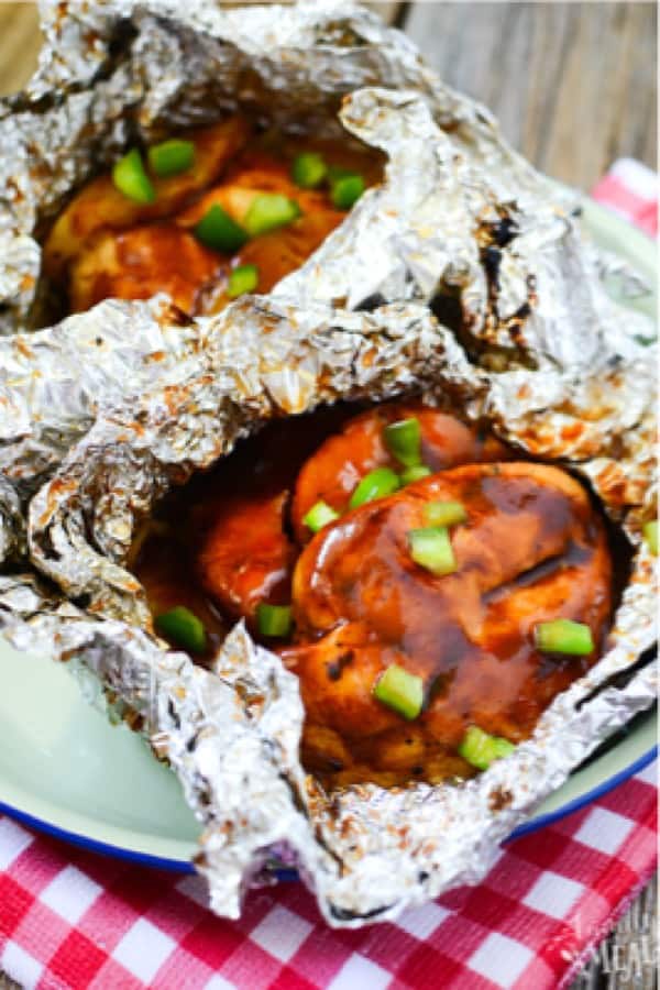 fast dinner recipe with foil pack
