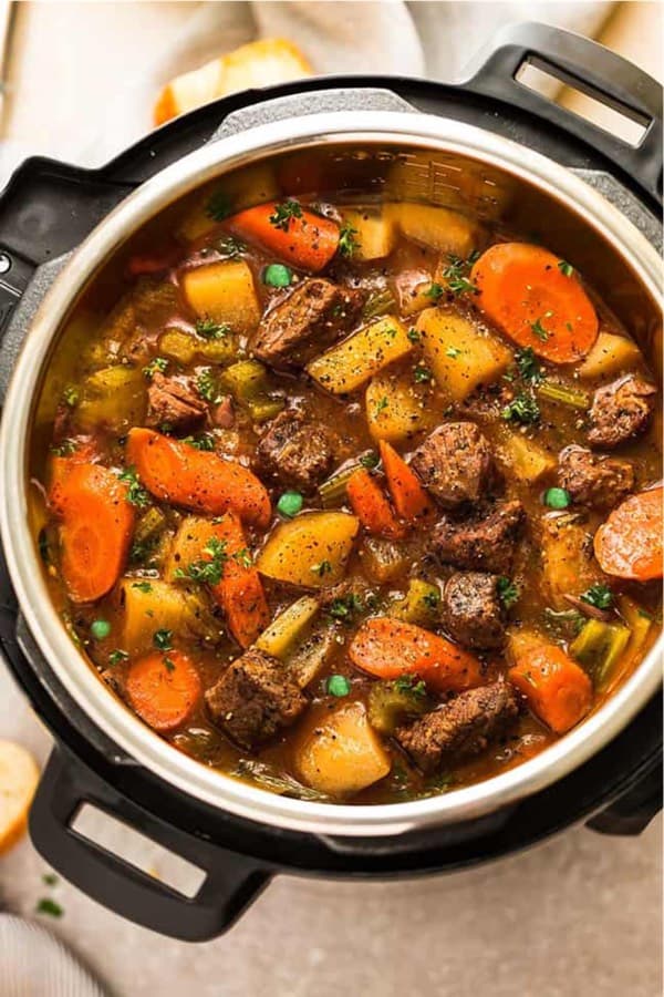 pressure cooker irish beef soup recipe