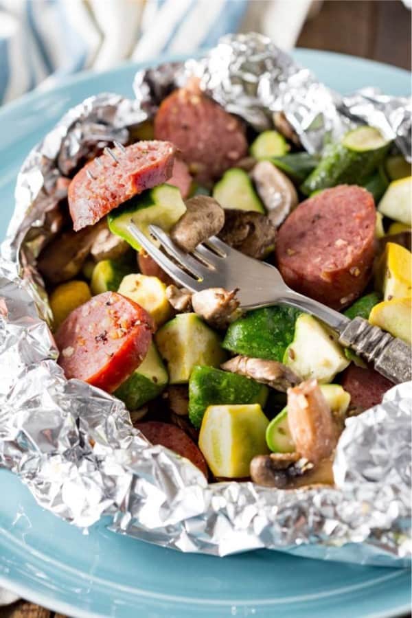 fast recipe ideas with foil pack