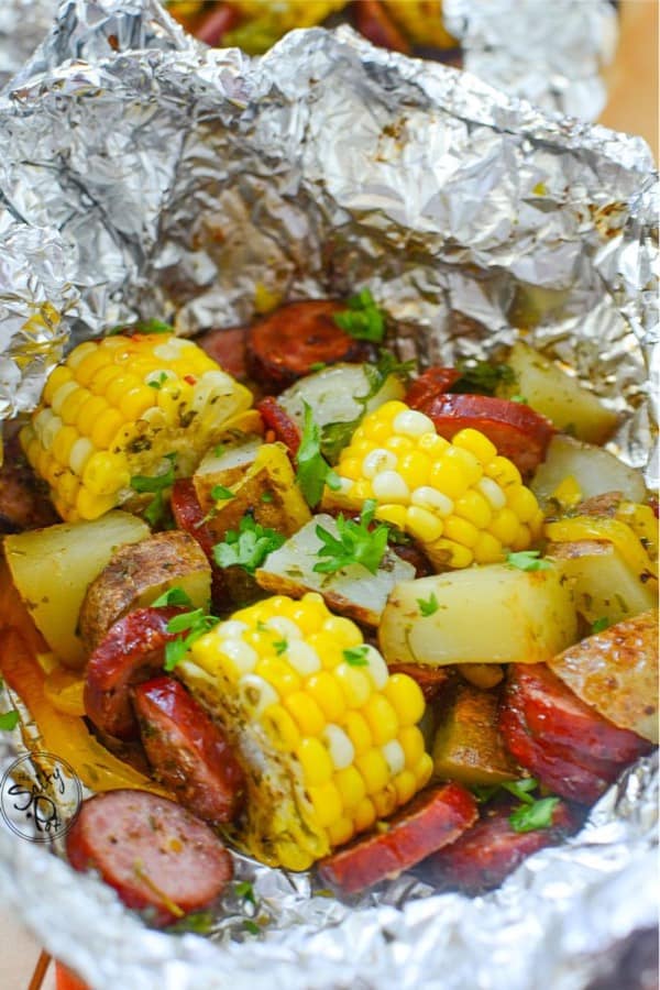easy dinner ideas with foil packet