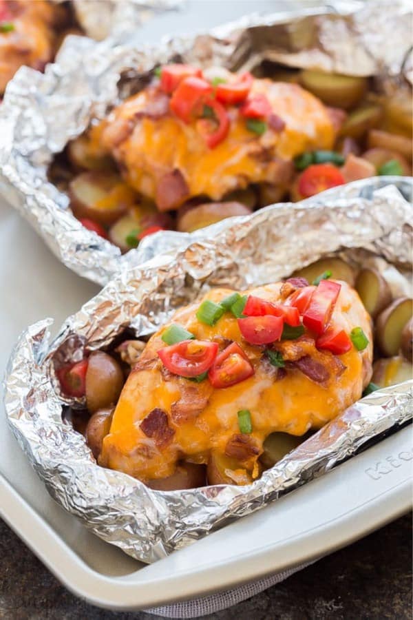 easy recipe ideas with tin foil packets