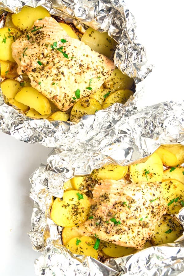 salmon and potato foil packet recipe for oven