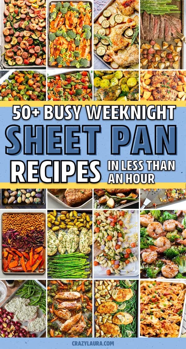 weeknight sheet pan dinner ideas