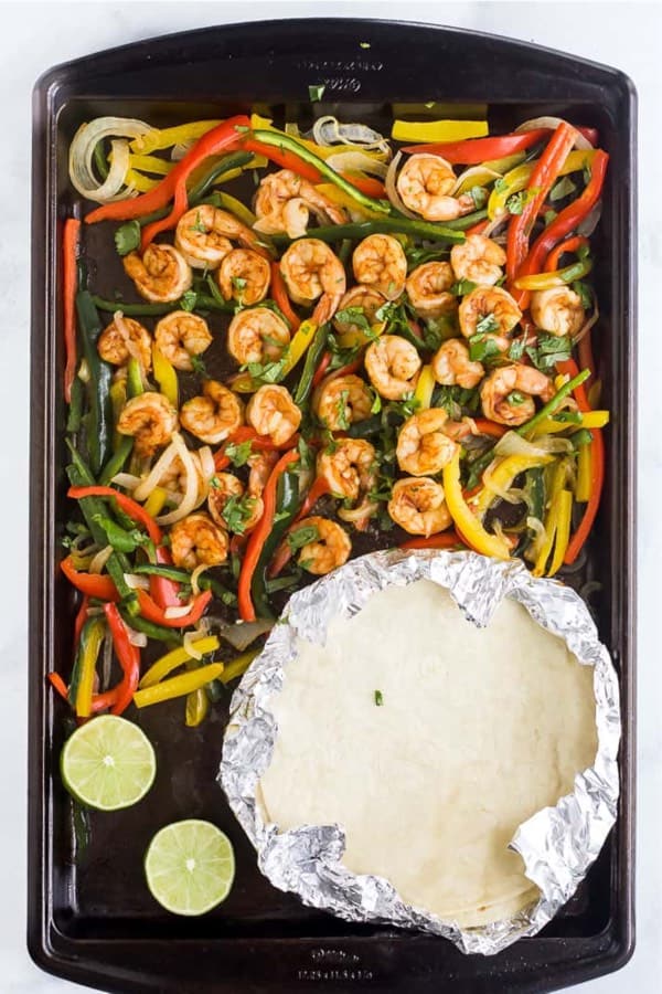 best sheet pan recipe with shrimp