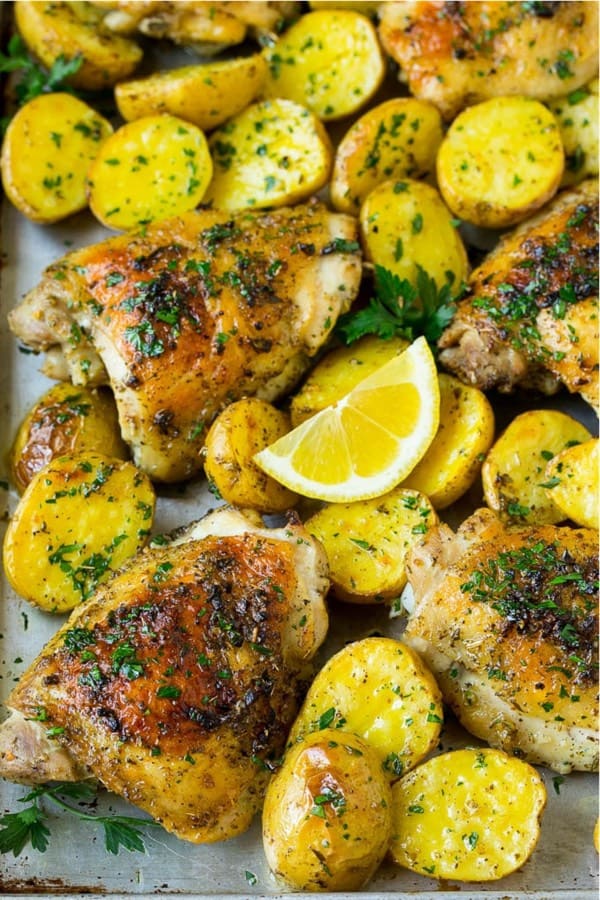greek chicken recipe with potatoes