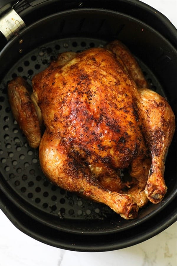 how to make whole chicken with air fryer