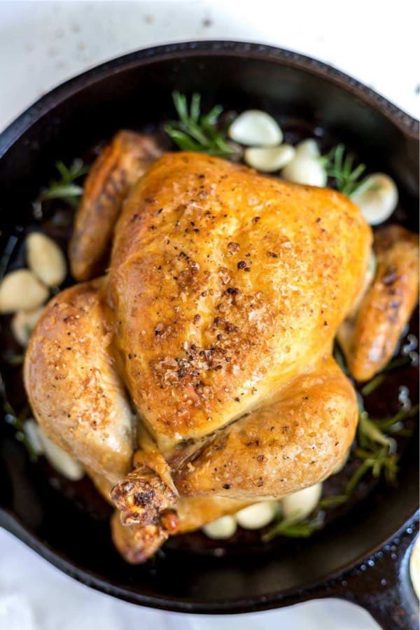 fast roasted chicken for dinner