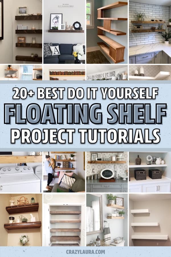 do it yourself floating ledge tutorials