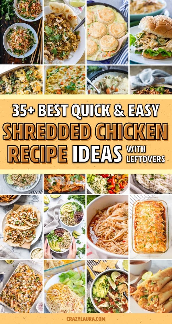 what to do with left over chicken