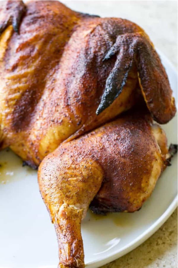 smoked chicken dinner recipe