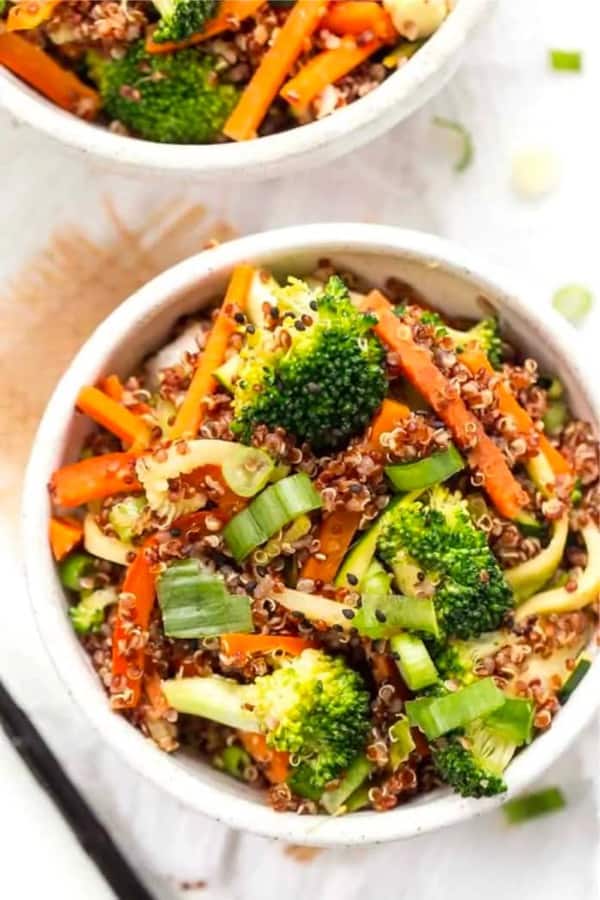 raw vegan bowl recipe ideas with quinoa