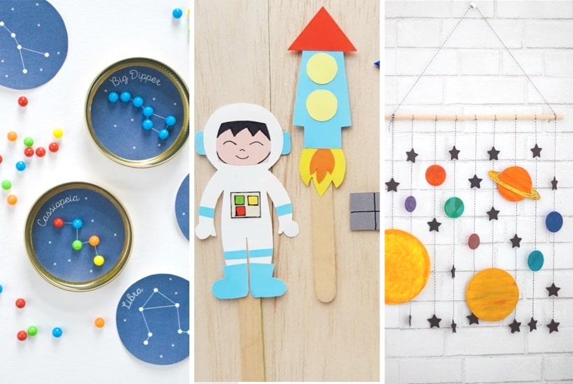 30+ Super Fun Space Crafts For Kids In 2024