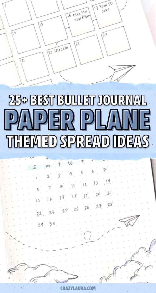 theme examples with paper planes