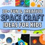 kids crafts with space theme