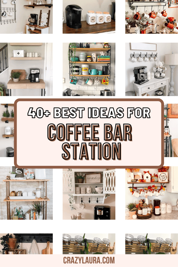 40+ Best Coffee Bar Ideas & Stations