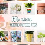 List of the Best painted flower pots ideas