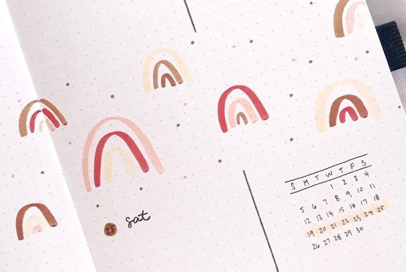 25+ Best Rainbow Bullet Journal Spread Ideas For 2025