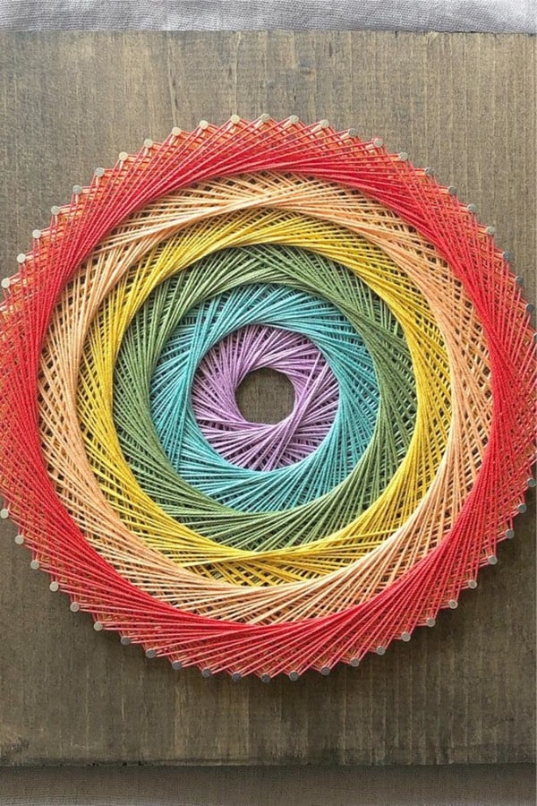easy pattern examples for string art