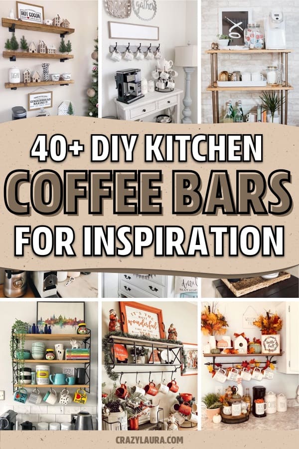coffee bar examples for the kitchen