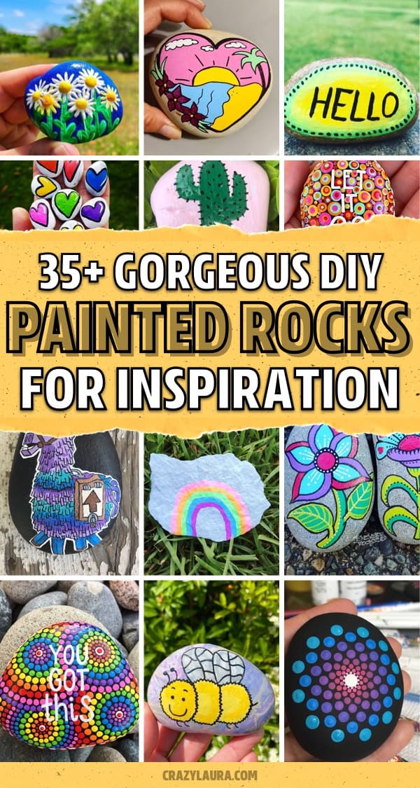 ways to paint rocks