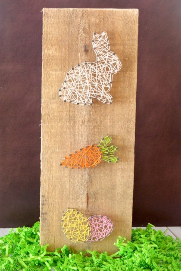 DIY Mason Jar String Art Tutorial with FREE Pattern - Chaotically Yours
