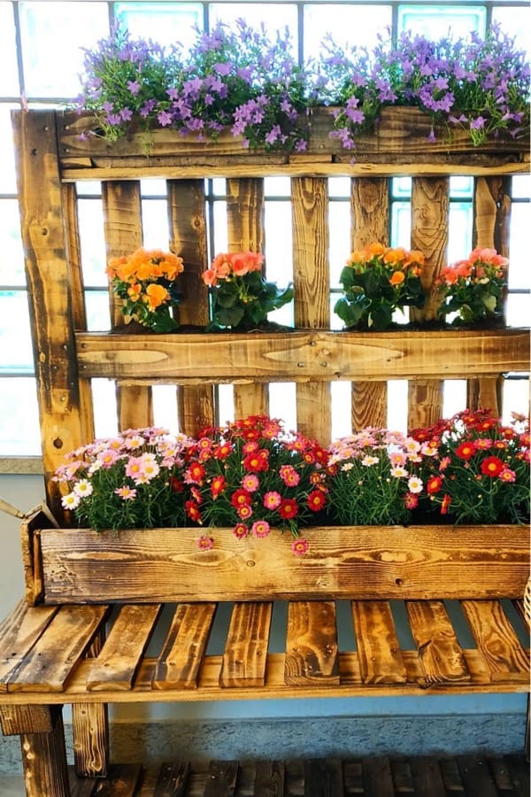 creative ways to use pallets for garden