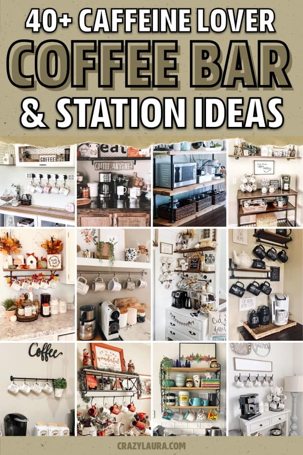 coffee station designs for inspiration