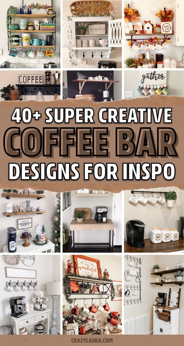 kitchen coffee stand designs