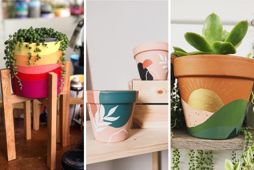60+ Super Creative Painted Flower Pots For 2024