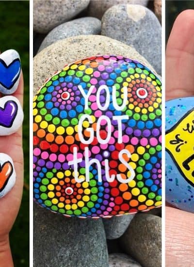 creative painted ideas for rocks