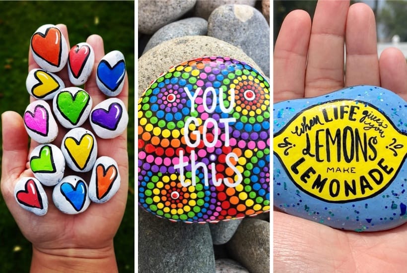 35+ Best Painted Rock Ideas & Inspiration for 2024