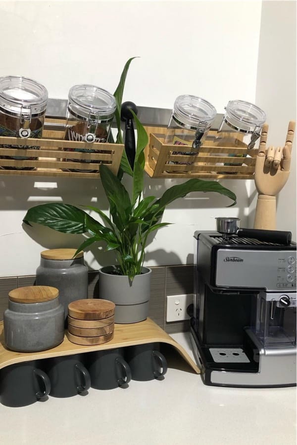 kitchen small coffee station
