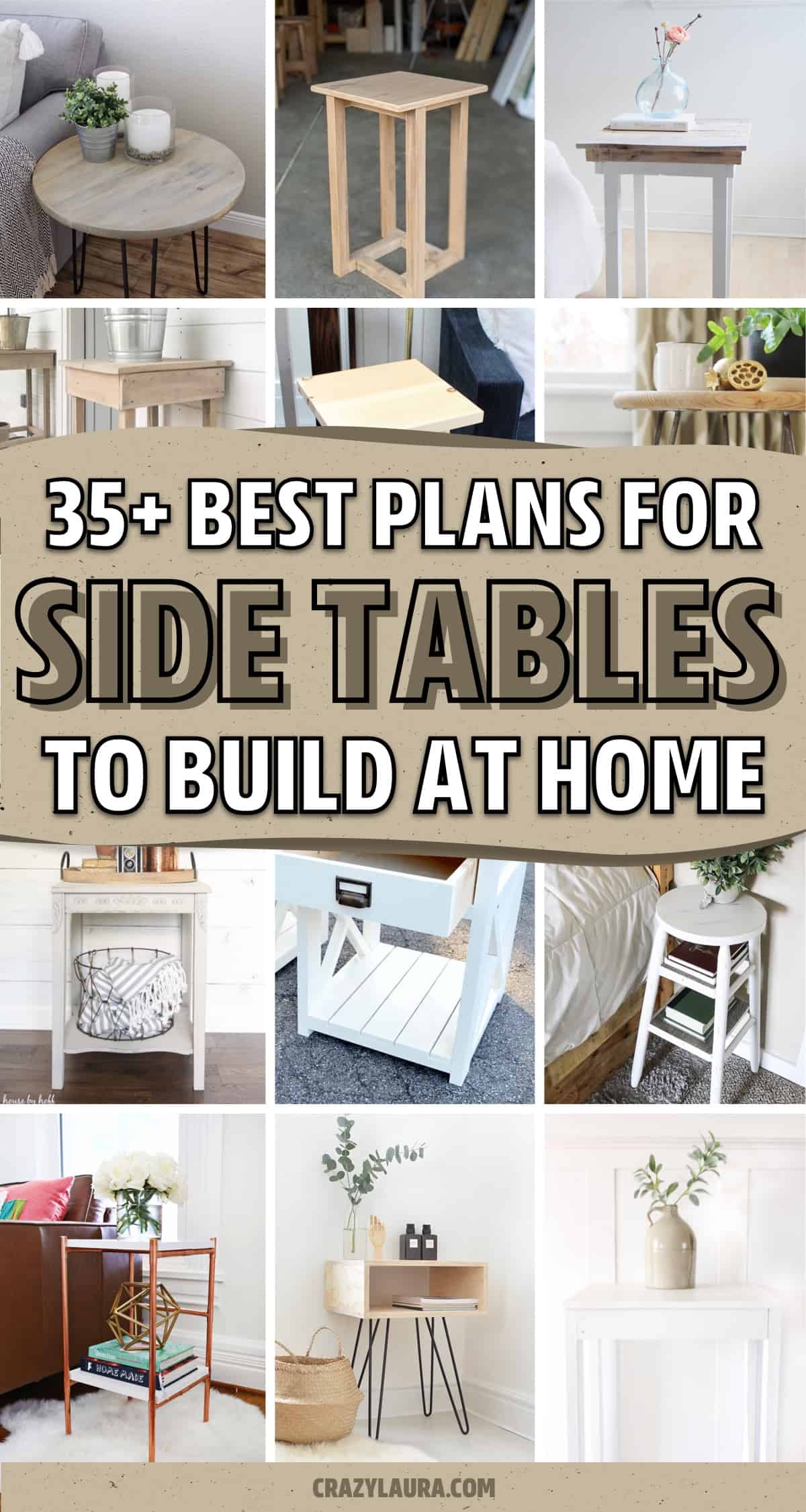 diy plans for easy side table