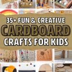 recycled cardboard box craft examples