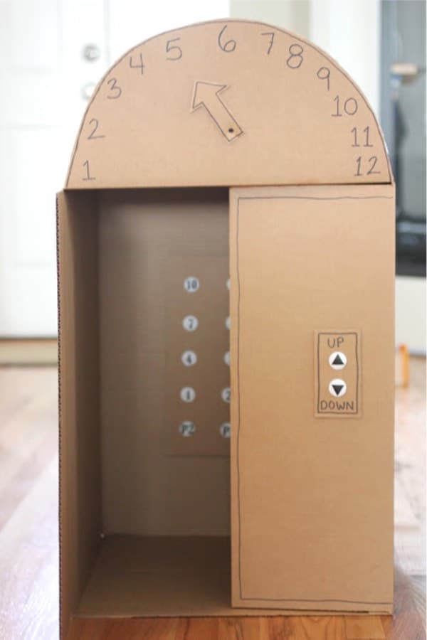 fun activity for kids with old amazon boxes
