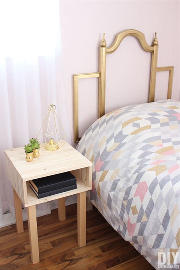 cheap nightstand ideas to make