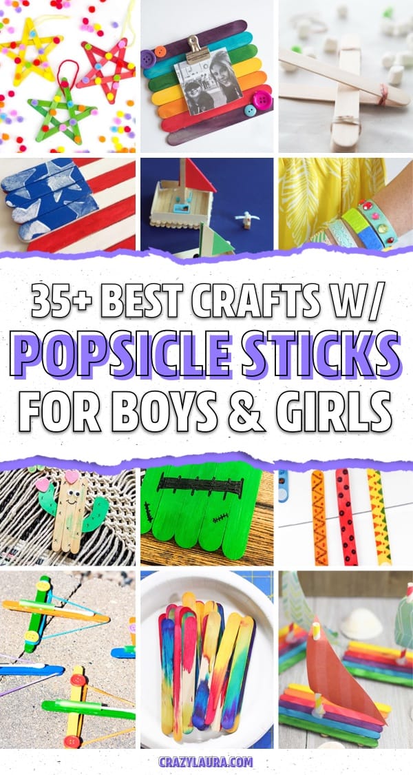 craft ideas to make with popsicle sticks