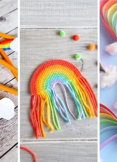 easy craft ideas with rainbows