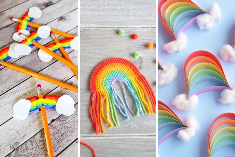 35+ Best Rainbow Crafts & Tutorials For Kids In 2024