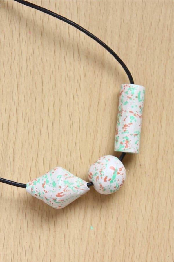 how to make beads with crayola clay