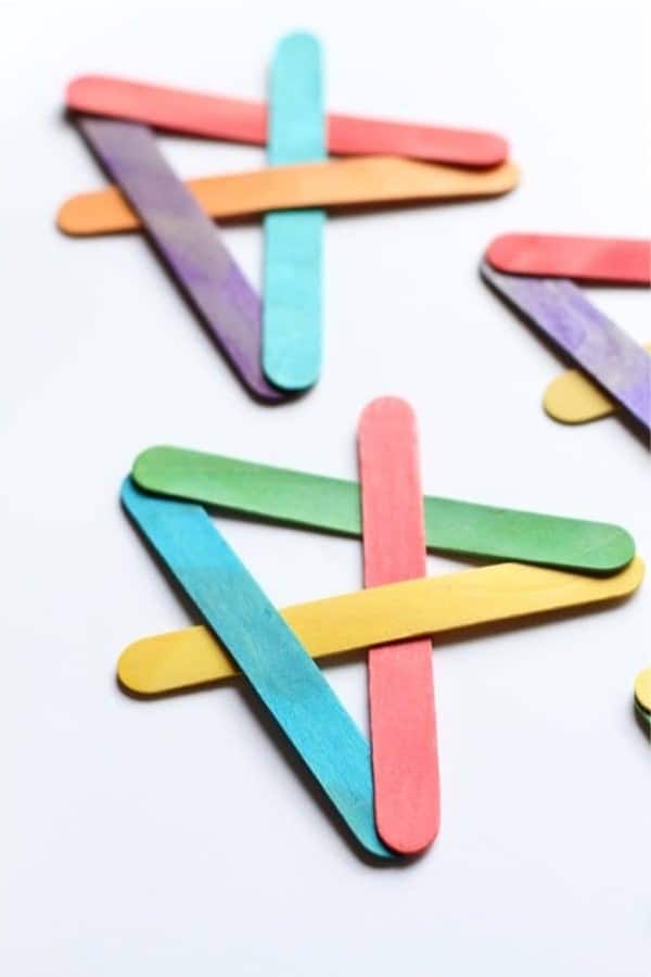 easy craft stick activity for boys