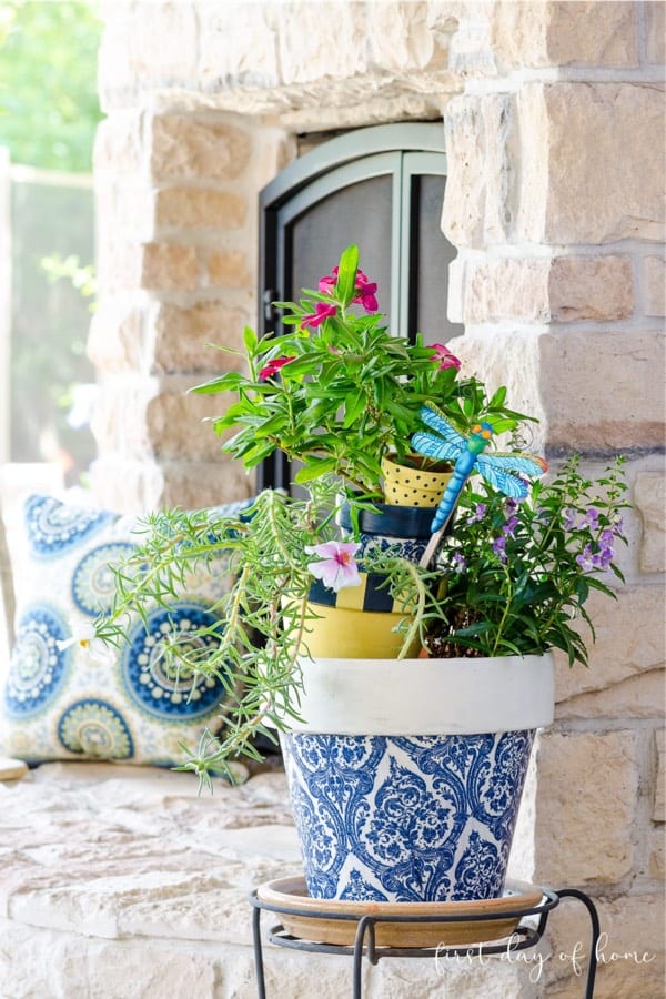 decoration ideas for clay pots