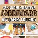 cheap kids craft with cardboard boxes