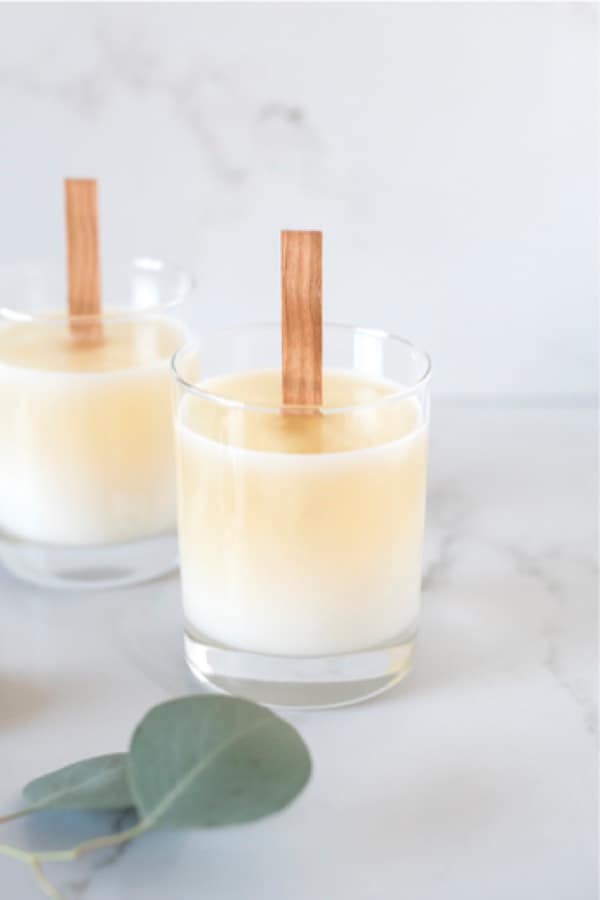 how to make candles with wood wick